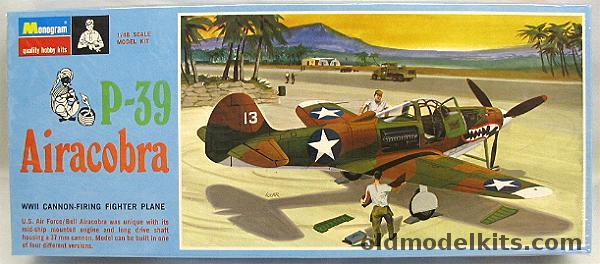 Monogram 1/48 Bell P-39 D-1  D-2 or L-1 Airacobra - Blue Box, PA227-150 plastic model kit